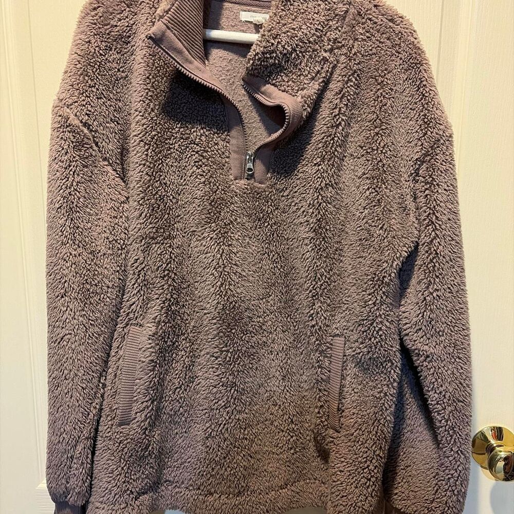 Maurices Women's Purple and Pink Sweatshirt